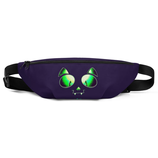 Skelecat Everyday Fanny Pack w Inner Pocket [FREE SHIPPING]