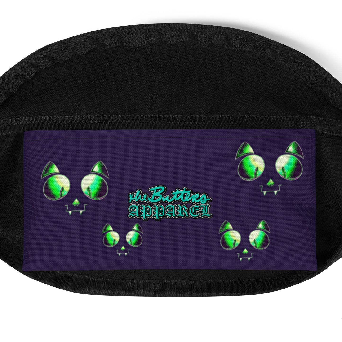 Skelecat Everyday Fanny Pack w Inner Pocket [FREE SHIPPING]