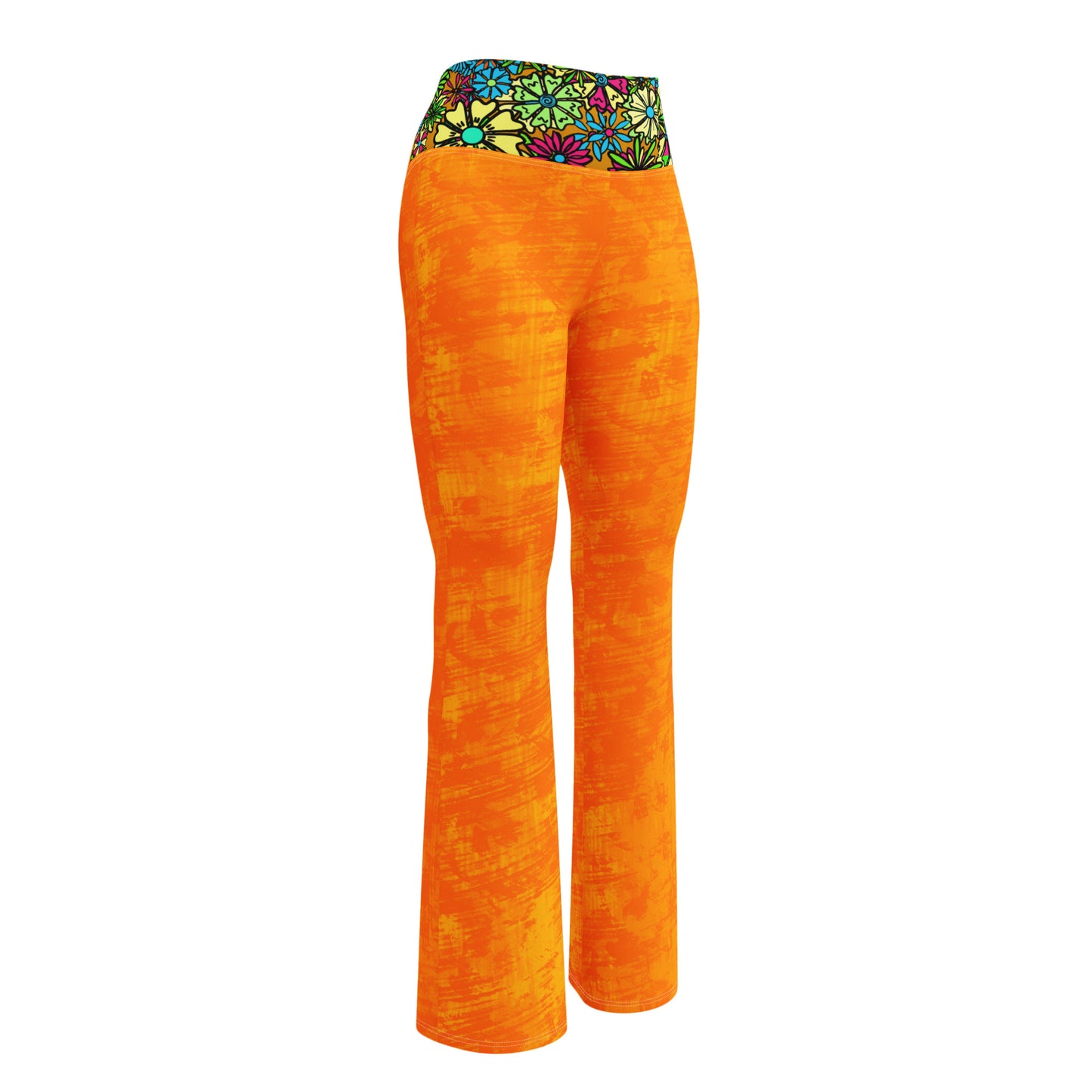 Mr Spookington Super Jiggle Flare Leggings w Pocket, Moisture Wicking [Sizes 2XS-6XL] {FREE SHIPPING}