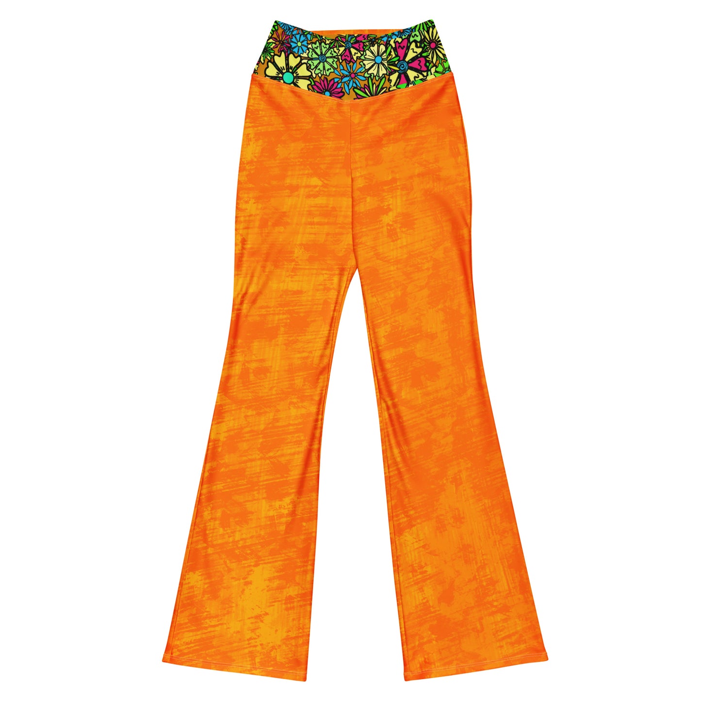 Mr Spookington Super Jiggle Flare Leggings w Pocket, Moisture Wicking [Sizes 2XS-6XL] {FREE SHIPPING}