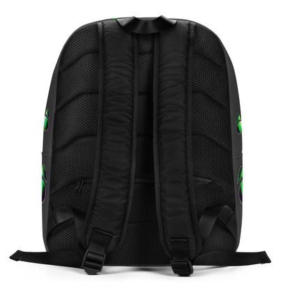 Skelecat (Charcoal) Everyday Backpack w Laptop Sleeve