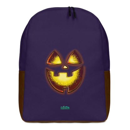 Mr Spookington (Purple) Everyday Backpack w Laptop Sleeve