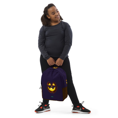 Mr Spookington (Purple) Everyday Backpack w Laptop Sleeve