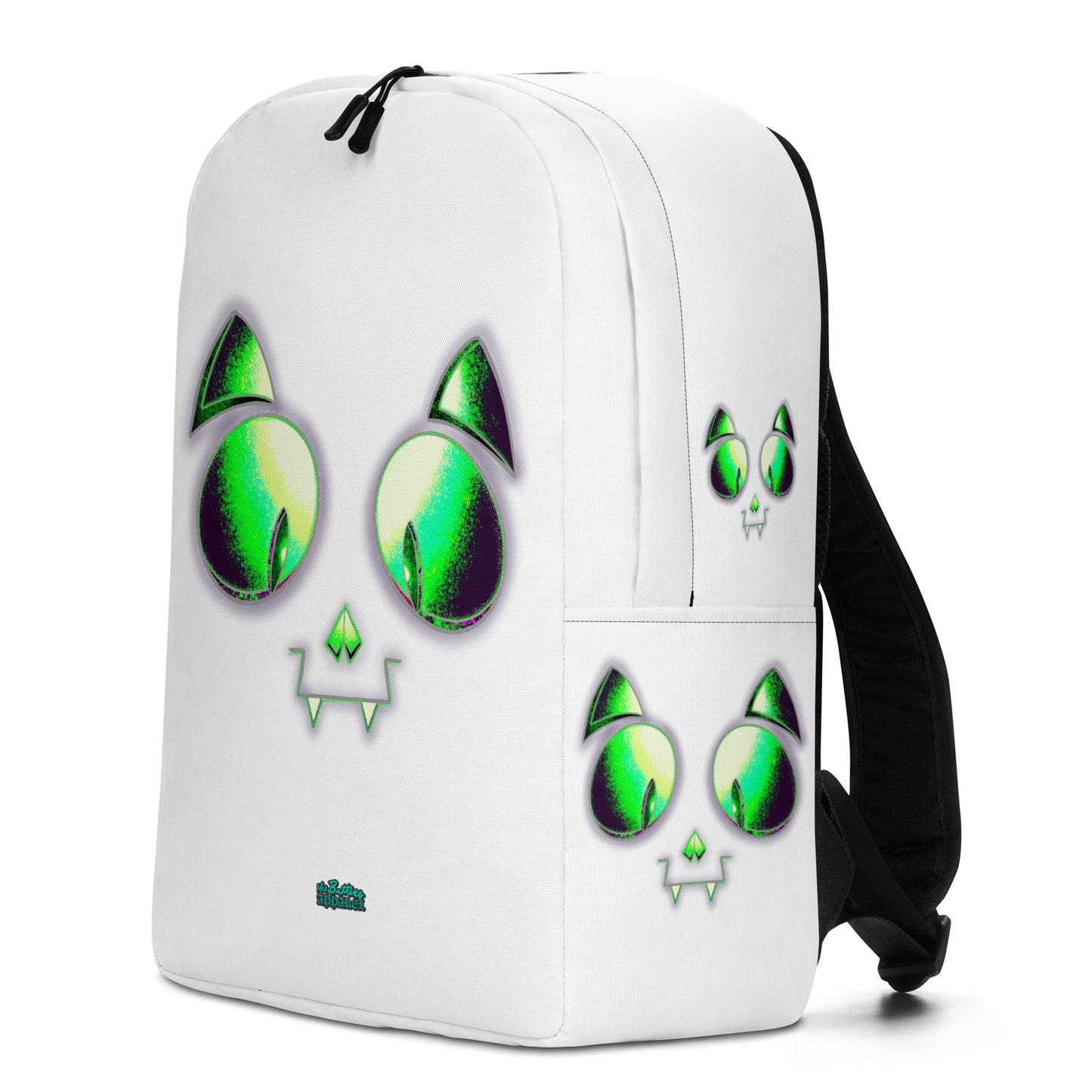 Skelecat (Bone) Everyday Backpack w Laptop Sleeve