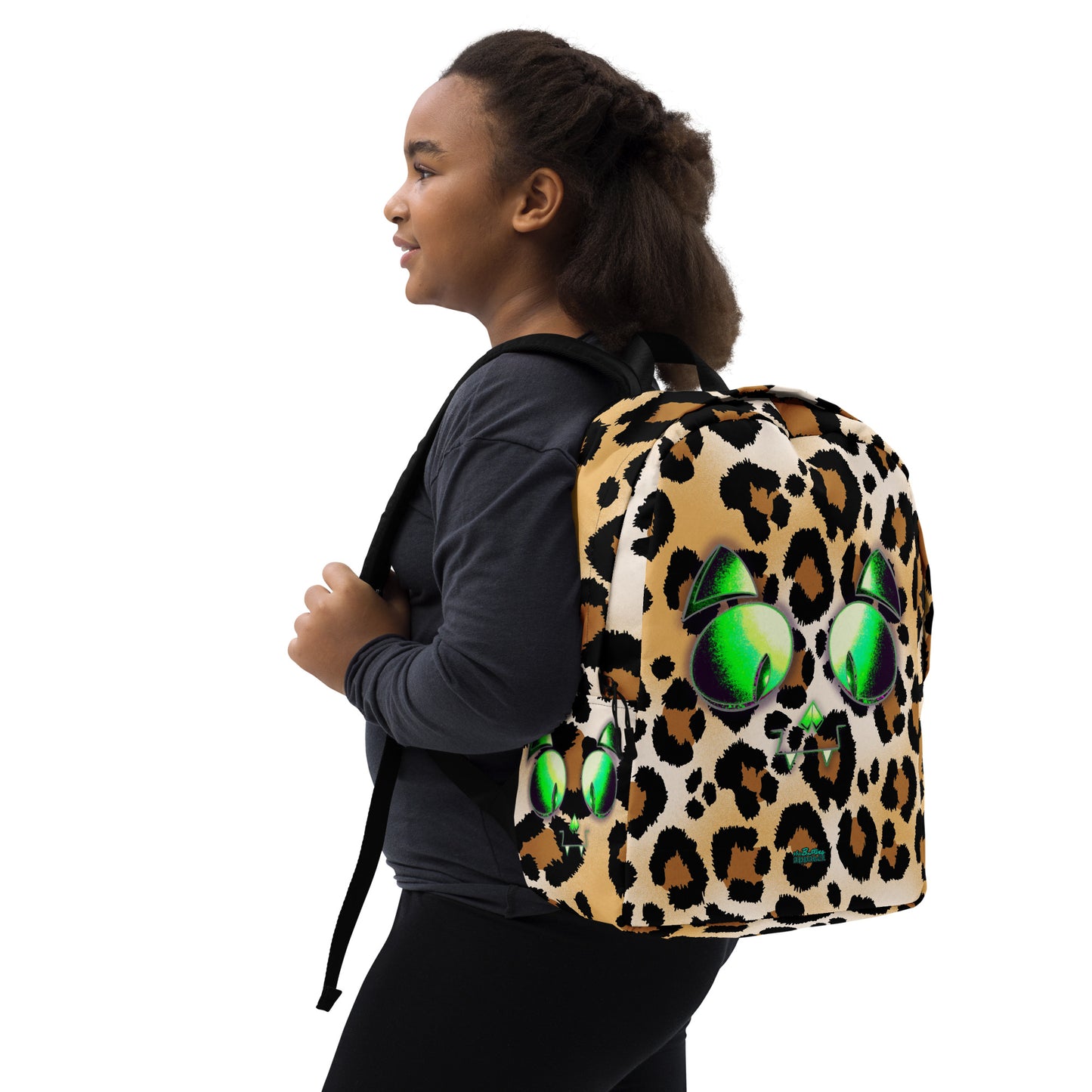 Skelecat (WILD) Everyday Backpack w Laptop Sleeve