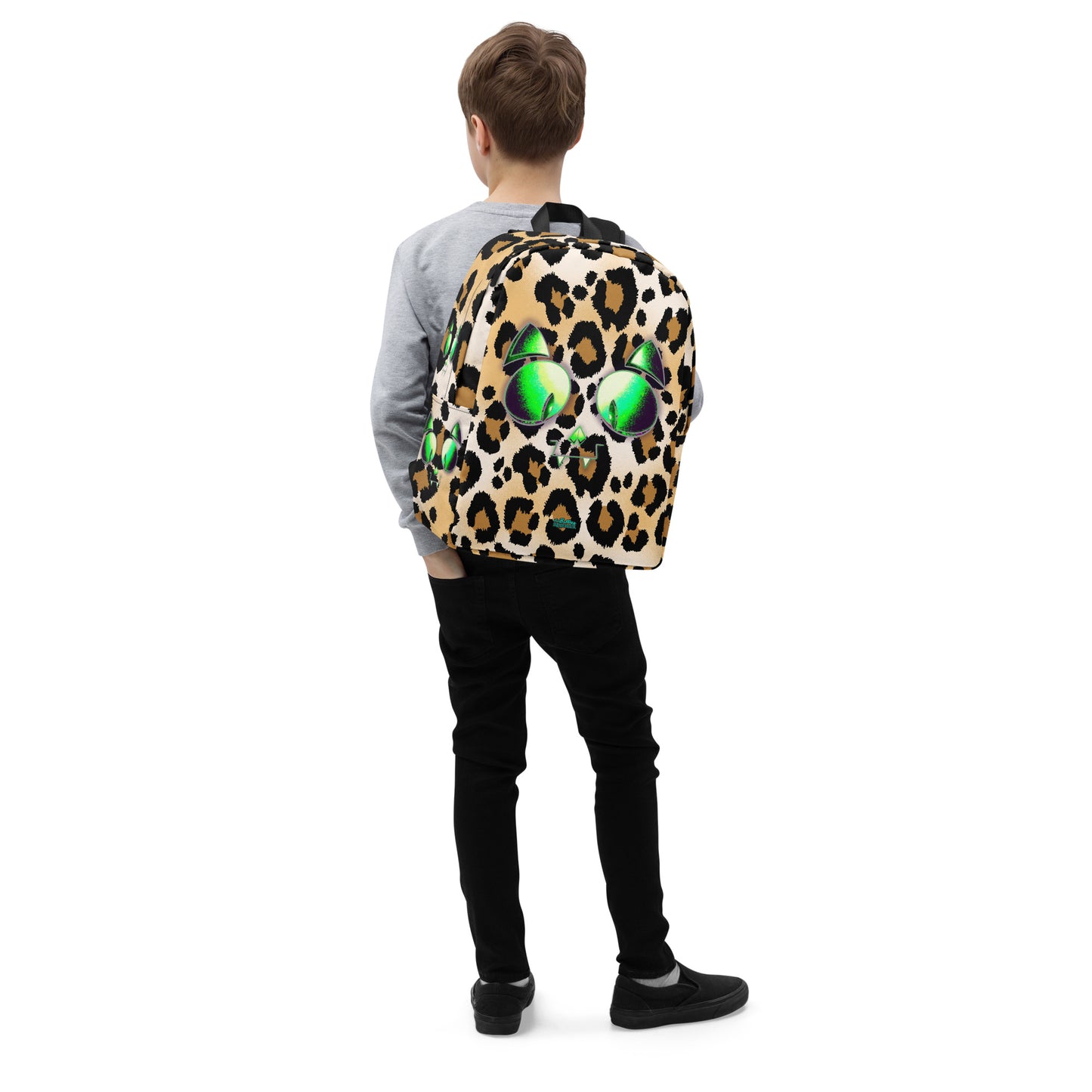 Skelecat (WILD) Everyday Backpack w Laptop Sleeve