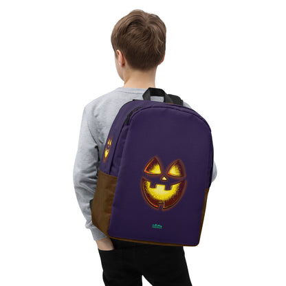 Mr Spookington (Purple) Everyday Backpack w Laptop Sleeve