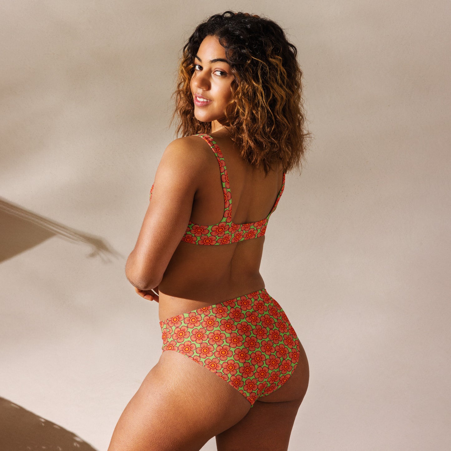 Arnoldii Rafflesia / Corpse Flower (Confier) | Two-Piece Bikini [XS-3XL] High-Waisted, Flattering