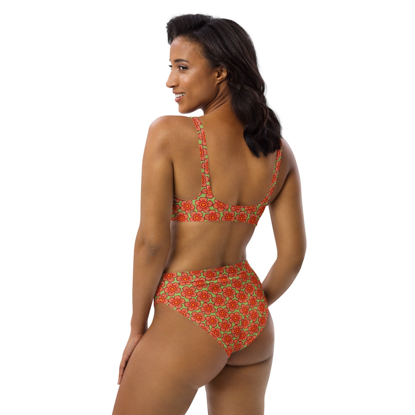 Arnoldii Rafflesia / Corpse Flower (Confier) | Two-Piece Bikini [XS-3XL] High-Waisted, Flattering