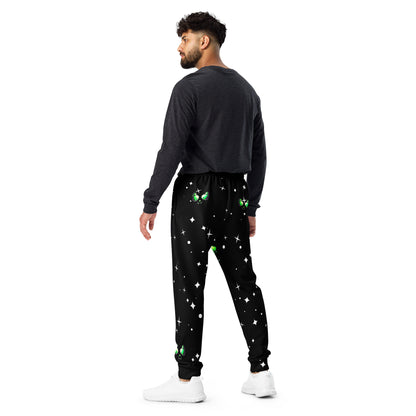 Skelecat {SPACE} Men's Joggers [Sizes XS-3X] Slim Fit