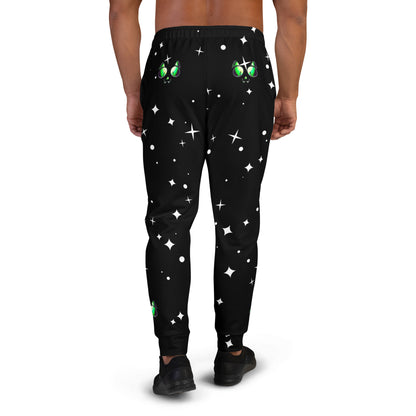 Skelecat {SPACE} Men's Joggers [Sizes XS-3X] Slim Fit