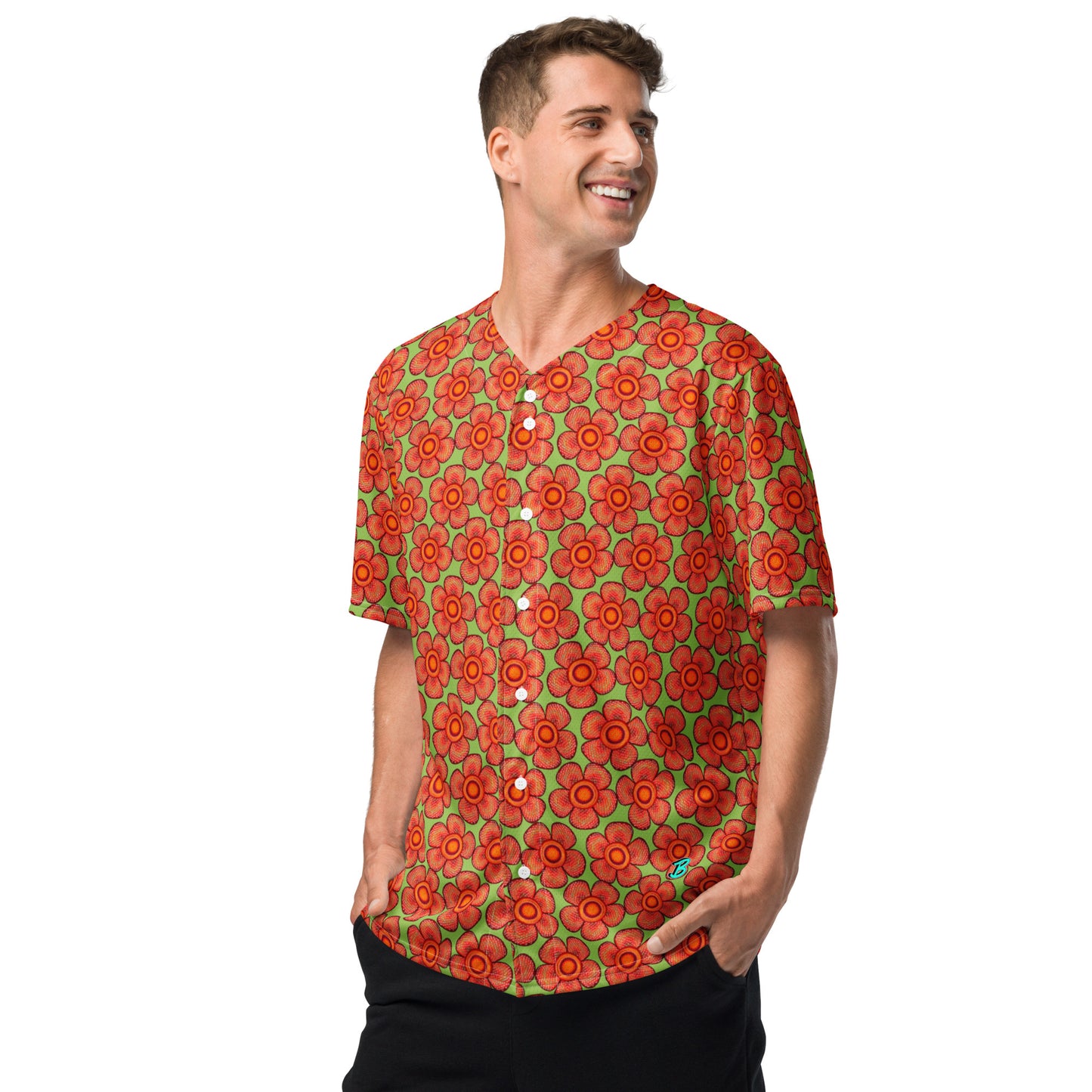 Arnoldii Rafflesia / Corpse Flower (Conifer) | Baseball Jersey, Moisture Wicking, UPF 50+ [Sizes 2XS-6XL] {FREE SHIPPING}