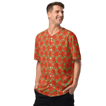 Arnoldii Rafflesia / Corpse Flower (Conifer) | Baseball Jersey, Moisture Wicking, UPF 50+ [Sizes 2XS-6XL] {FREE SHIPPING}