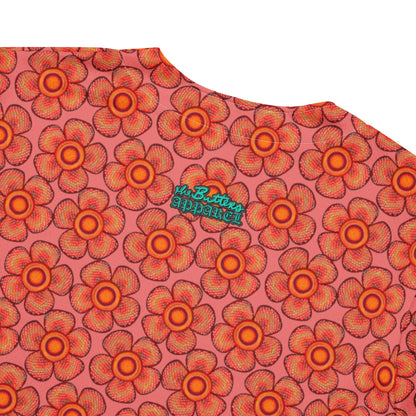 Arnoldii Rafflesia / Corpse Flower (Salmon) | Baseball Jersey, Moisture Wicking, UPF 50+ [Sizes 2XS-6XL] {FREE SHIPPING}