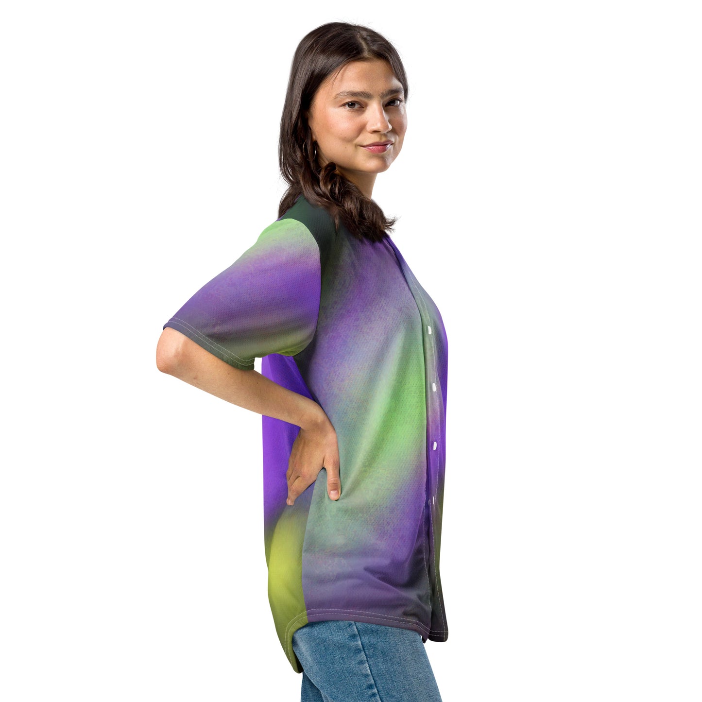 Abstract 1_2 | Baseball Jersey, Moisture Wicking, UPF 50+ [Sizes 2XS-6XL] {FREE SHIPPING}