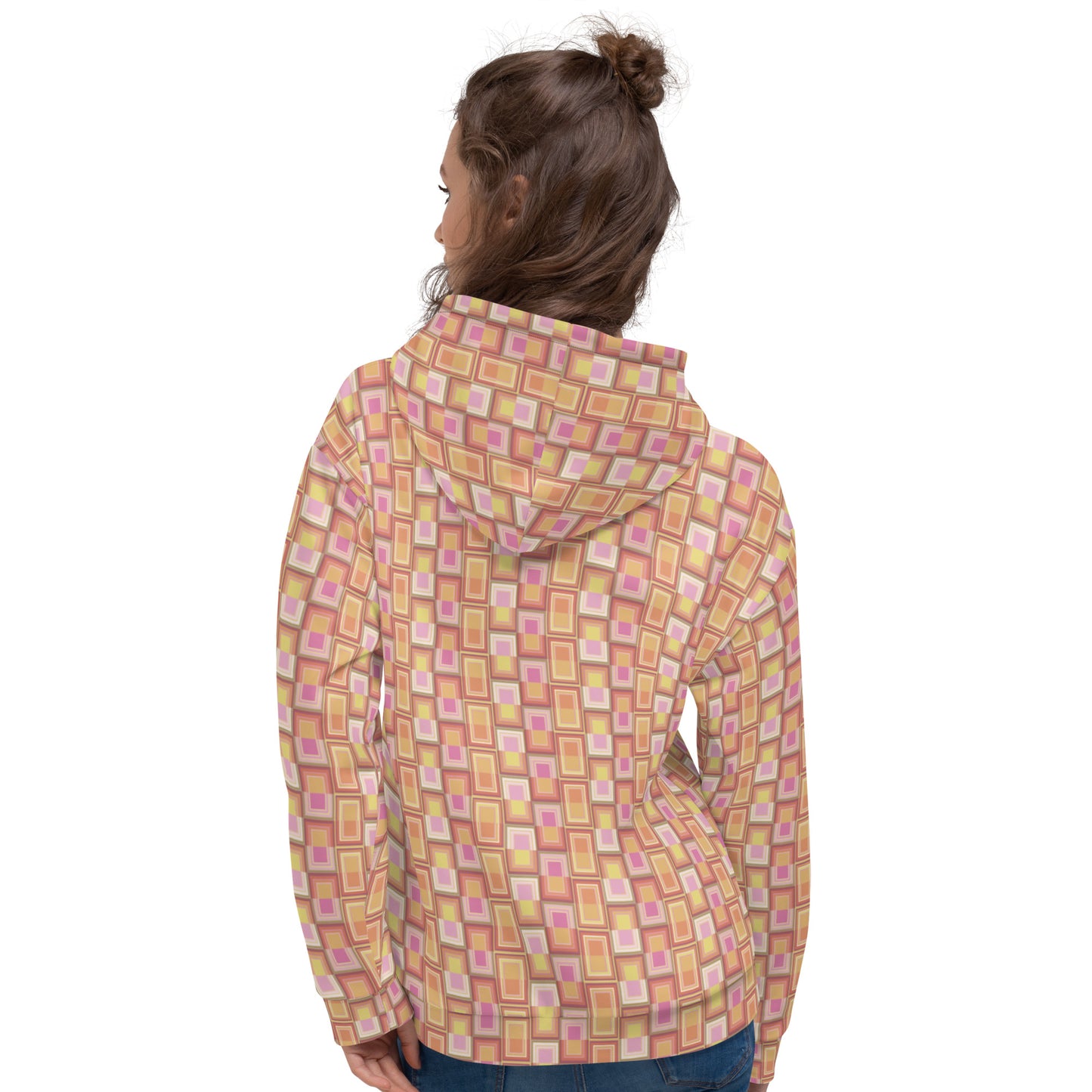 Disco {MELON} Fleece Bunny Hug Hoodie Totes Chill Loose Fit Unisex All-Over Print [Sizes 2XS-6X] [FREE SHIPPING]