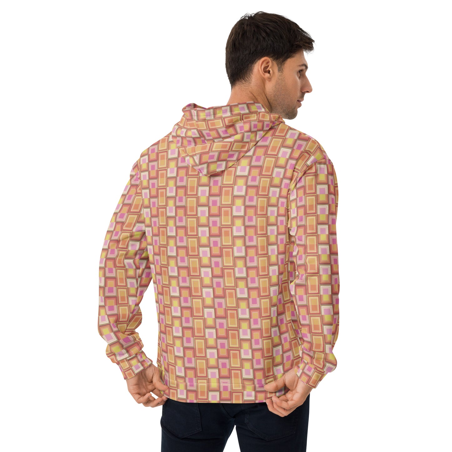 Disco {MELON} Fleece Bunny Hug Hoodie Totes Chill Loose Fit Unisex All-Over Print [Sizes 2XS-6X] [FREE SHIPPING]