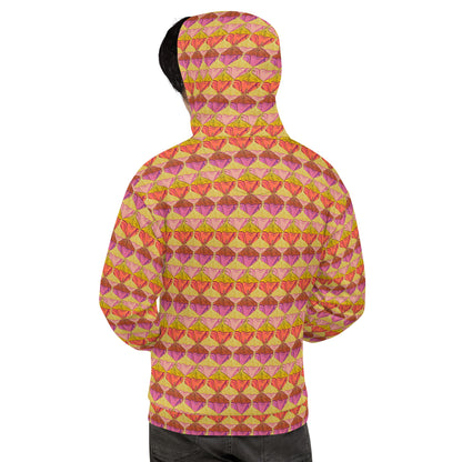 Sa Fluer {Sunset} Fleece Bunny Hug Hoodie Totes Chill Loose Fit Unisex All-Over Print [Sizes 2XS-6X] [FREE SHIPPING]