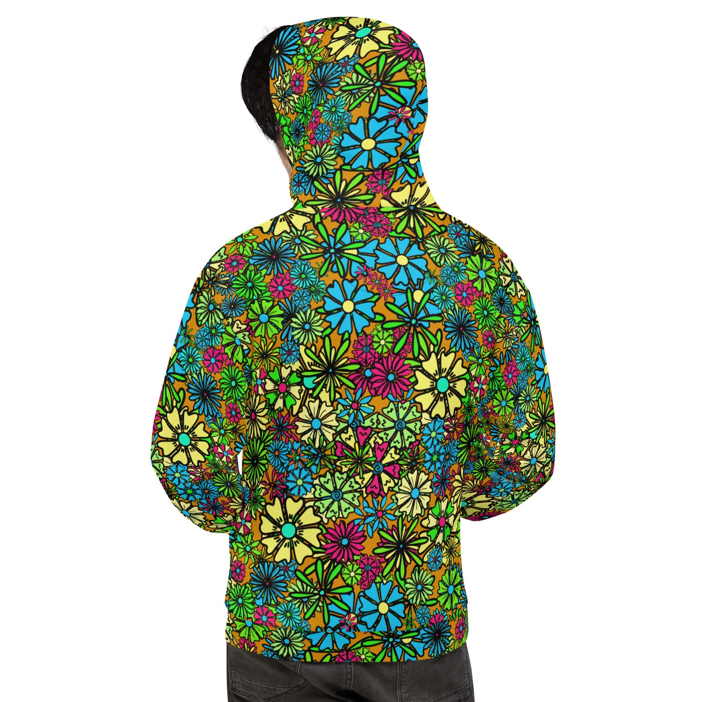 Forbidden Flower {AUTUMN} | All-Over Print  Fleece Bunny Hug Hoodie Totes Chill Loose Fit Unisex [Sizes 2XS-6X] [FREE SHIPPING]