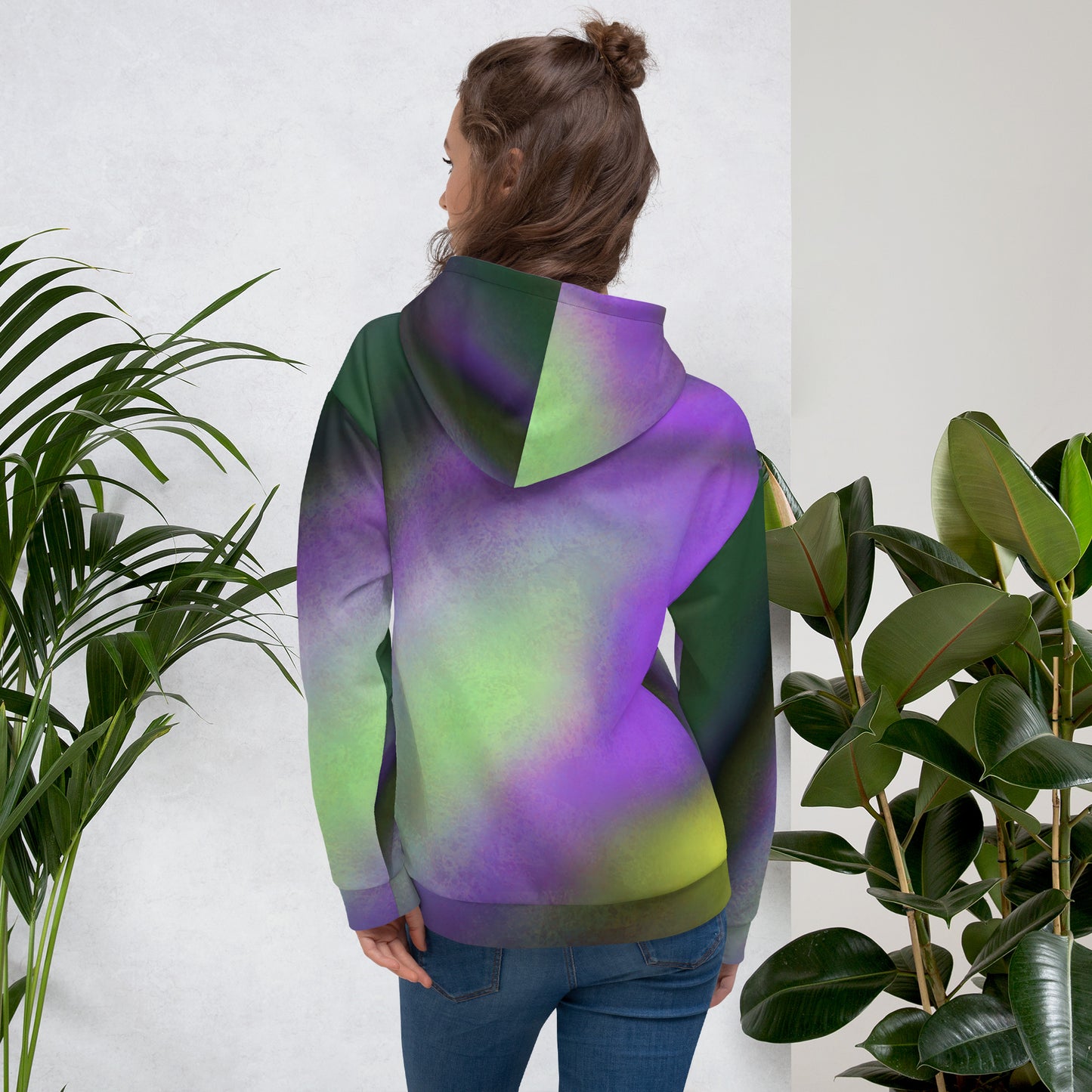 Abstract1_2 | All-Over Print Fleece Bunny Hug Hoodie Totes Chill Loose Fit Unisex [Sizes 2XS-6XL] [FREE SHIPPING]