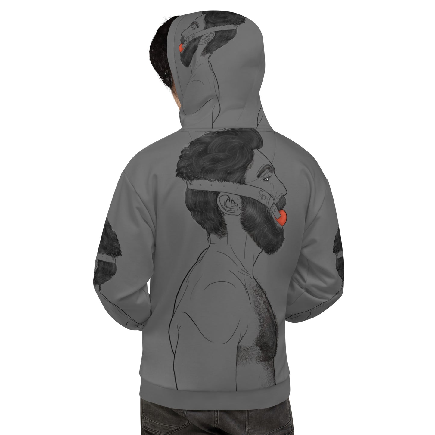 Gag (Zambezi) | All-Over Print Fleece Bunny Hug Hoodie Totes Chill [Sizes 2XS-6XL] [FREE SHIPPING] The Butters Apparel X BYGKYD