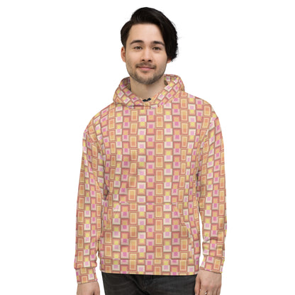 Disco {MELON} Fleece Bunny Hug Hoodie Totes Chill Loose Fit Unisex All-Over Print [Sizes 2XS-6X] [FREE SHIPPING]