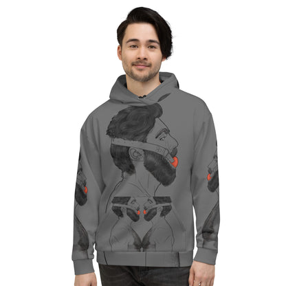 Gag (Zambezi) | All-Over Print Fleece Bunny Hug Hoodie Totes Chill [Sizes 2XS-6XL] [FREE SHIPPING] The Butters Apparel X BYGKYD