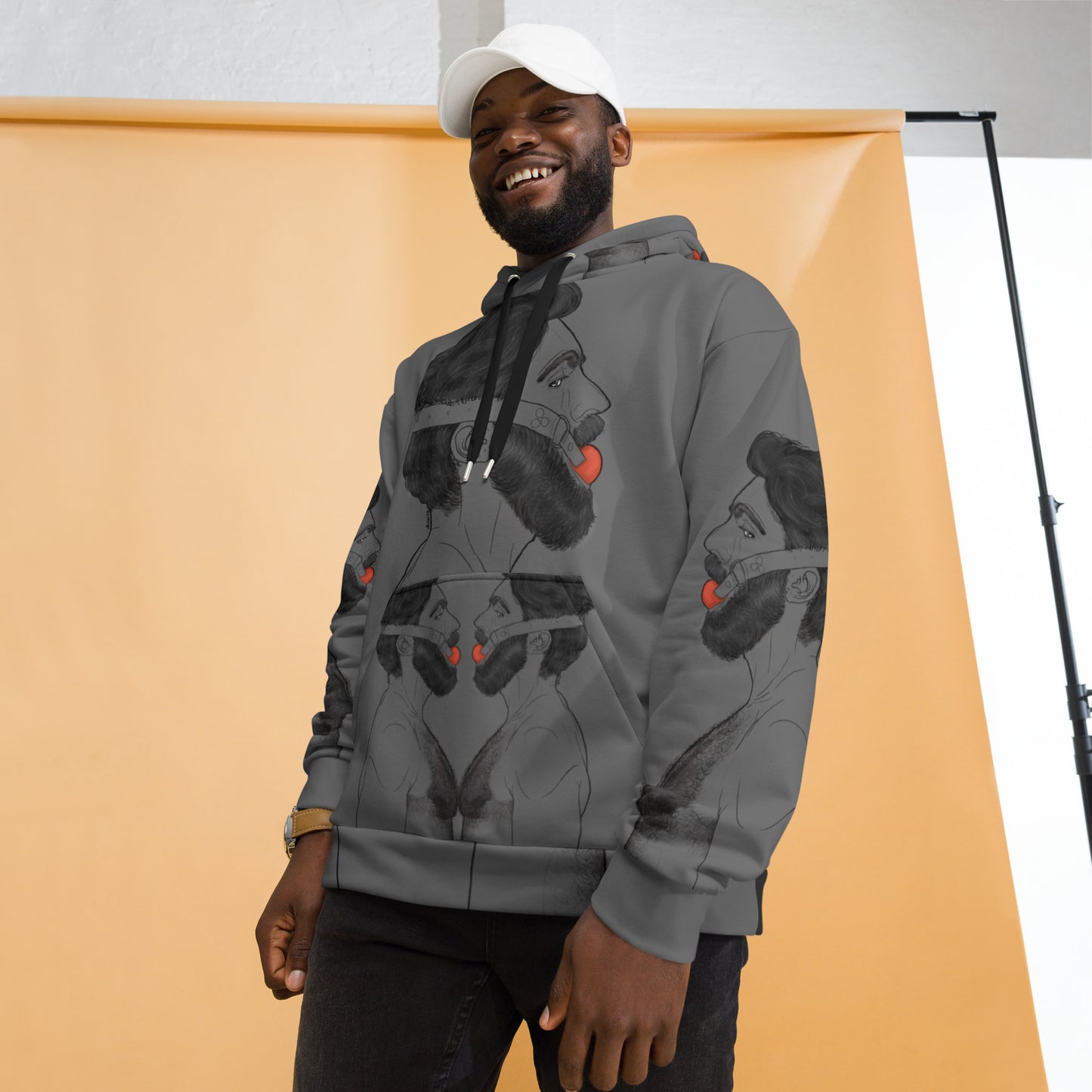 Gag (Zambezi) | All-Over Print Fleece Bunny Hug Hoodie Totes Chill [Sizes 2XS-6XL] [FREE SHIPPING] The Butters Apparel X BYGKYD