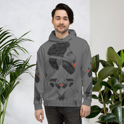 Gag (Zambezi) | All-Over Print Fleece Bunny Hug Hoodie Totes Chill [Sizes 2XS-6XL] [FREE SHIPPING] The Butters Apparel X BYGKYD