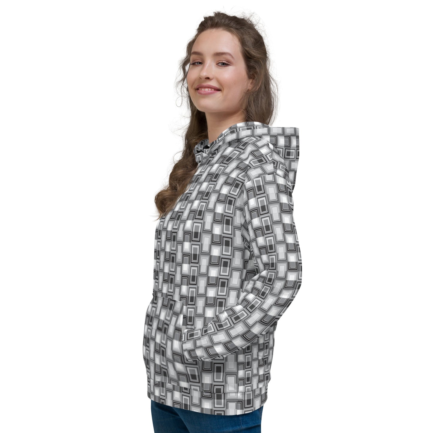 Disco {NEXUS} Fleece Bunny Hug Hoodie Totes Chill Loose Fit Unisex All-Over Print [Sizes 2XS-6X] [FREE SHIPPING]