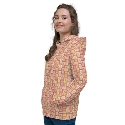 Disco {MELON} Fleece Bunny Hug Hoodie Totes Chill Loose Fit Unisex All-Over Print [Sizes 2XS-6X] [FREE SHIPPING]