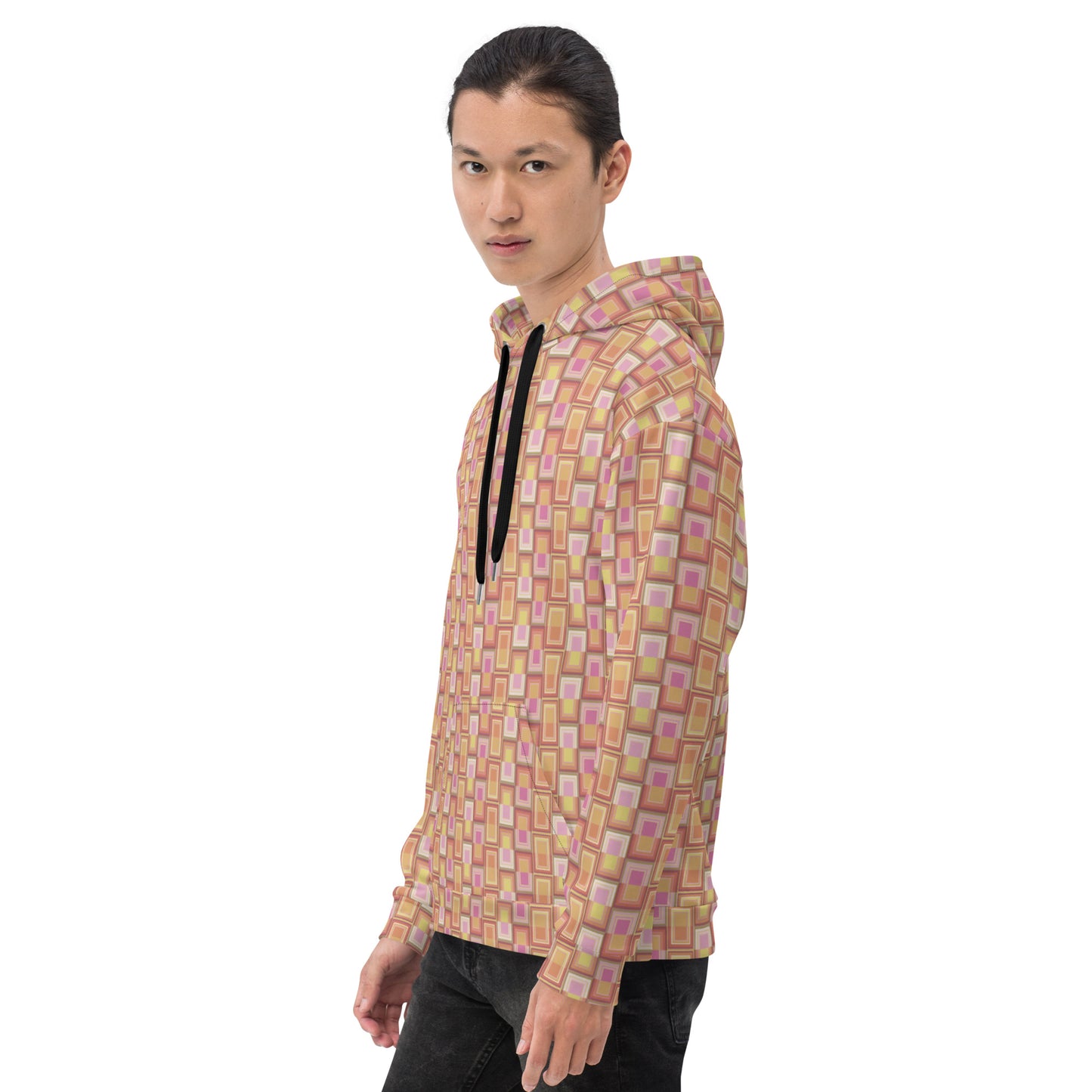 Disco {MELON} Fleece Bunny Hug Hoodie Totes Chill Loose Fit Unisex All-Over Print [Sizes 2XS-6X] [FREE SHIPPING]