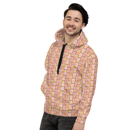 Disco {MELON} Fleece Bunny Hug Hoodie Totes Chill Loose Fit Unisex All-Over Print [Sizes 2XS-6X] [FREE SHIPPING]