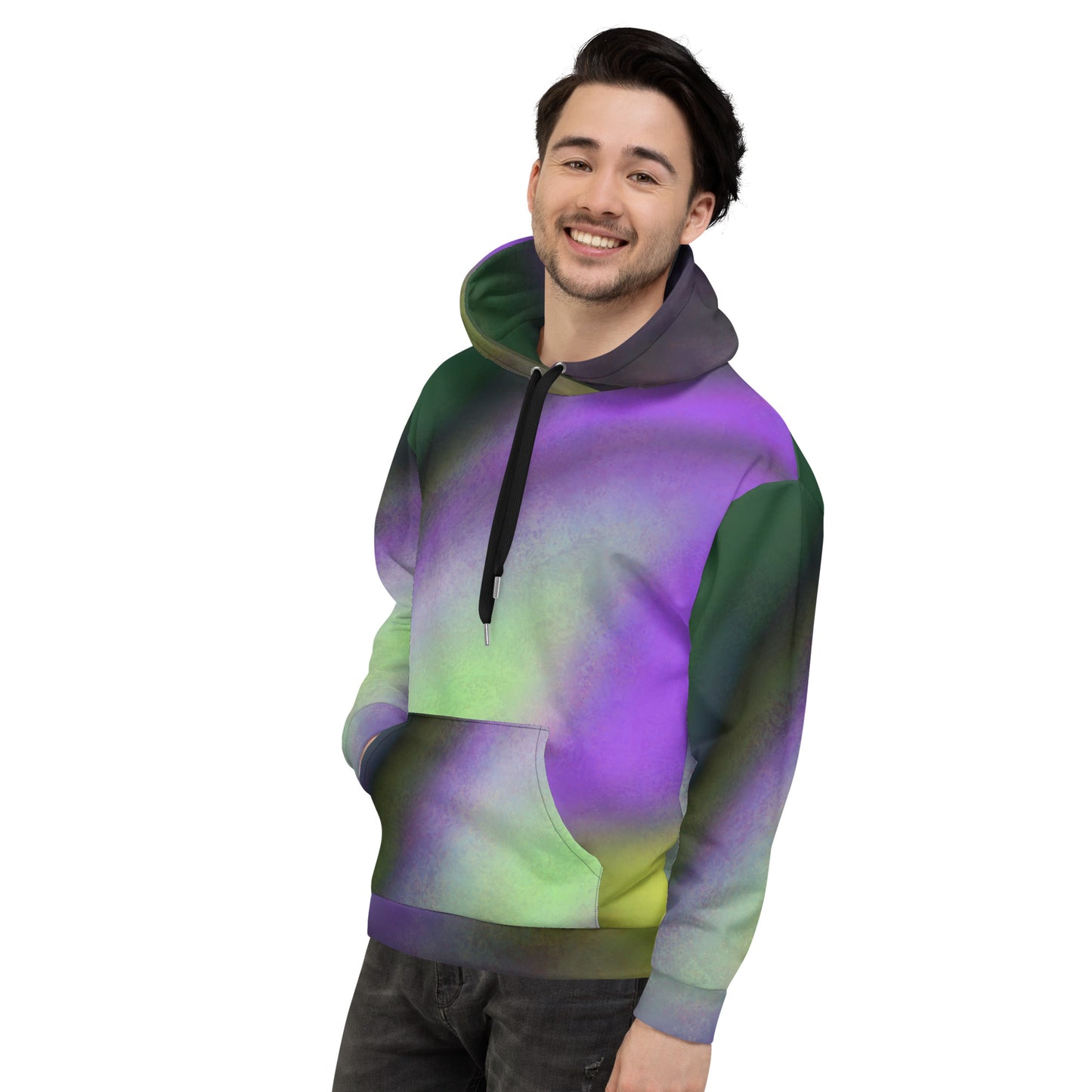 Abstract1_2 | All-Over Print Fleece Bunny Hug Hoodie Totes Chill Loose Fit Unisex [Sizes 2XS-6XL] [FREE SHIPPING]