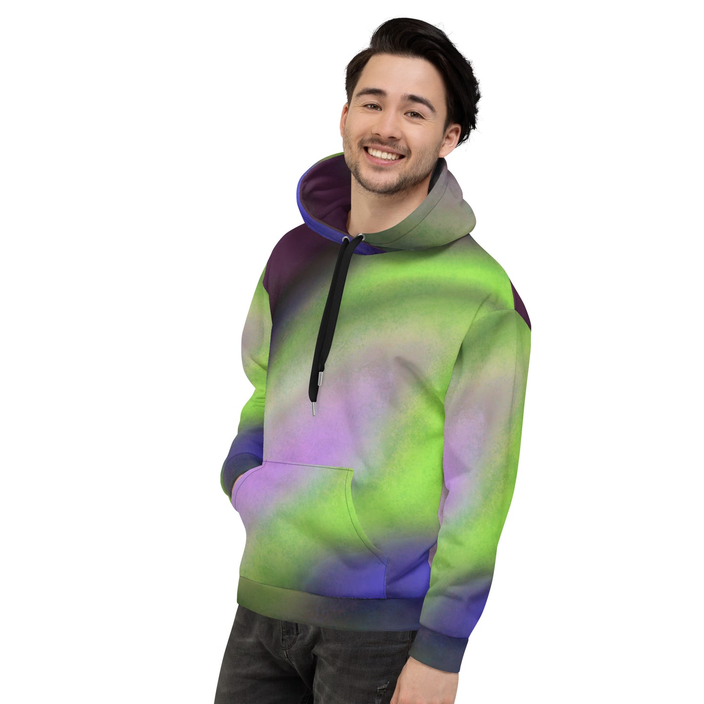 Abstract1_4 | All-Over Print Fleece Bunny Hug Hoodie Totes Chill Loose Fit Unisex [Sizes 2XS-6XL] [FREE SHIPPING]