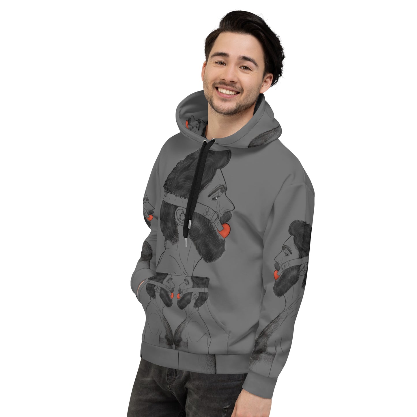 Gag (Zambezi) | All-Over Print Fleece Bunny Hug Hoodie Totes Chill [Sizes 2XS-6XL] [FREE SHIPPING] The Butters Apparel X BYGKYD