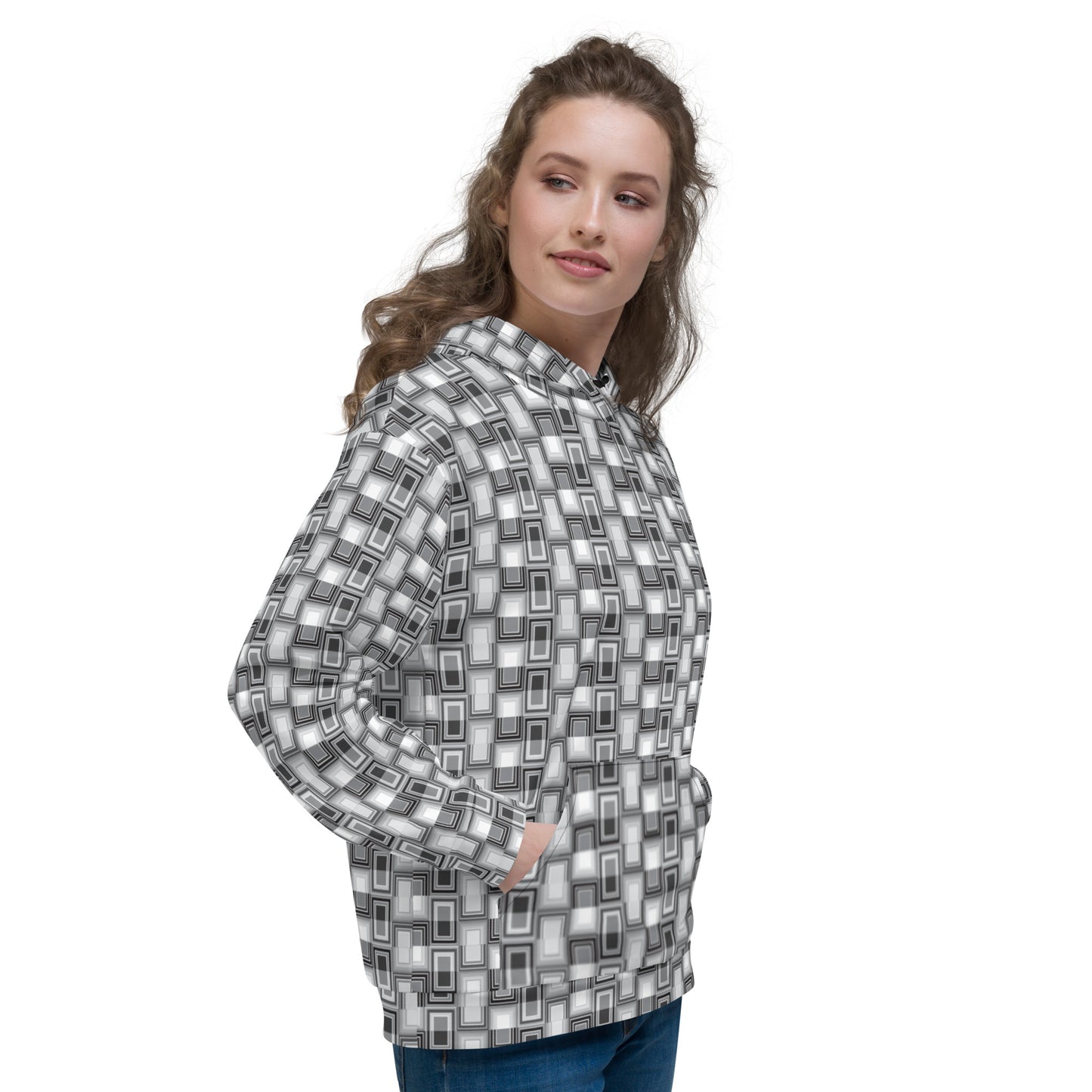 Disco {NEXUS} Fleece Bunny Hug Hoodie Totes Chill Loose Fit Unisex All-Over Print [Sizes 2XS-6X] [FREE SHIPPING]