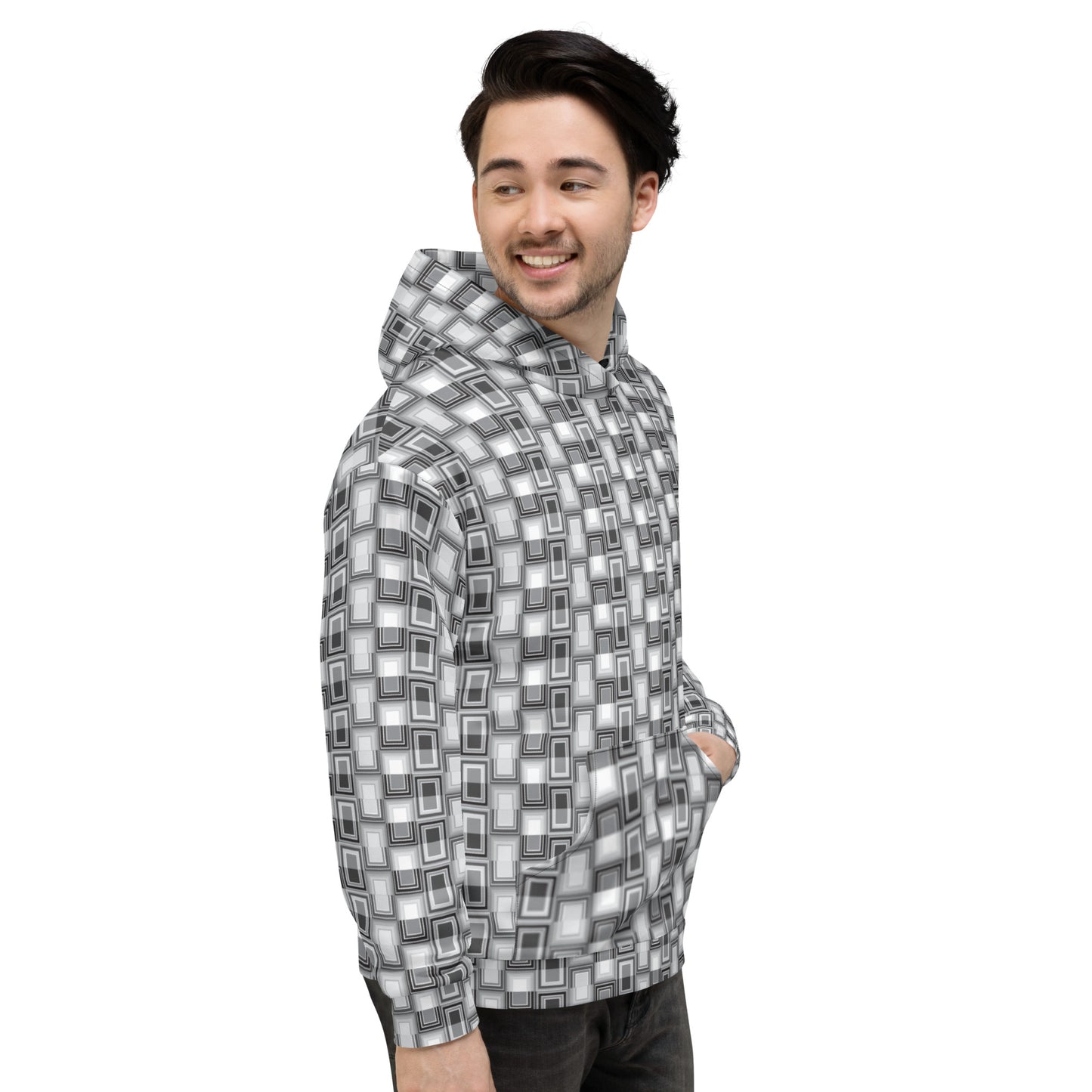 Disco {NEXUS} Fleece Bunny Hug Hoodie Totes Chill Loose Fit Unisex All-Over Print [Sizes 2XS-6X] [FREE SHIPPING]