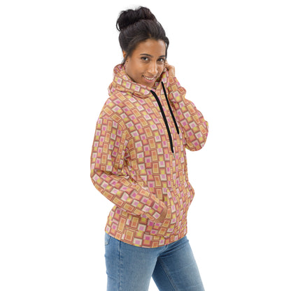 Disco {MELON} Fleece Bunny Hug Hoodie Totes Chill Loose Fit Unisex All-Over Print [Sizes 2XS-6X] [FREE SHIPPING]