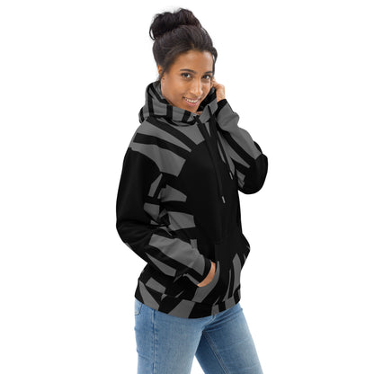 Shattered in Zambezi Fleece Bunny Hug Hoodie Totes Chill Loose Fit Unisex All-Over Print [Sizes 2XS-6X] [FREE SHIPPING]