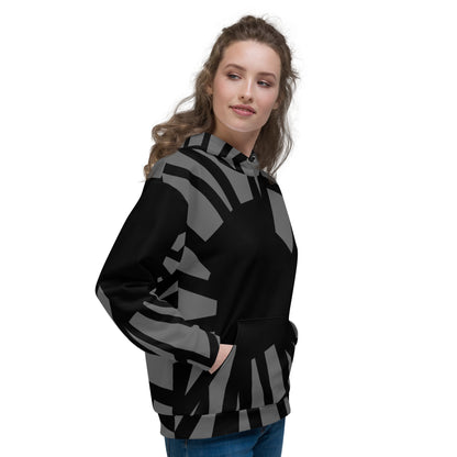 Shattered in Zambezi Fleece Bunny Hug Hoodie Totes Chill Loose Fit Unisex All-Over Print [Sizes 2XS-6X] [FREE SHIPPING]