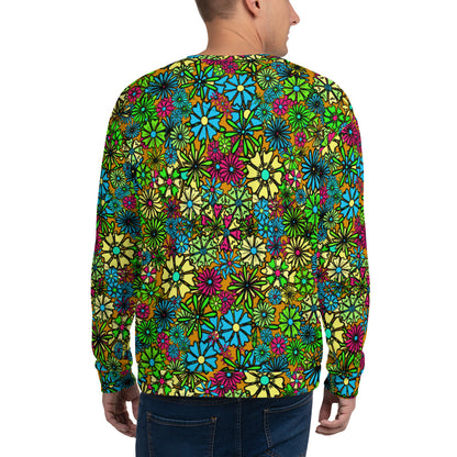 Forbidden Flower {AUTUMN} - Extra Comfy Sweatshirt w Fleece Inside (Sizes 2X-6X) [FREE SHIPPING]