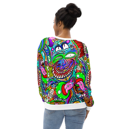 Psychadelia - Extra Comfy Sweatshirt w Fleece Inside (Sizes 2X-6X) [FREE SHIPPING]