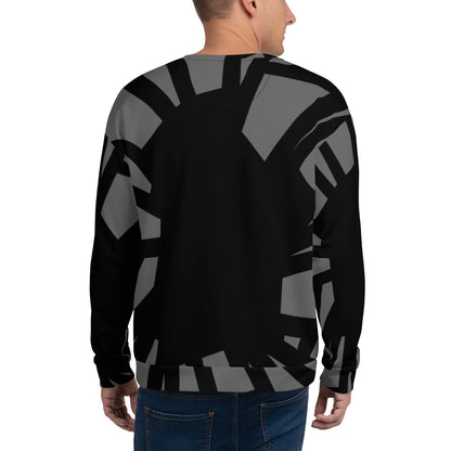 Shattered in Zambezi - Extra Comfy Sweatshirt w Fleece Inside (Sizes 2X-6X) [FREE SHIPPING]