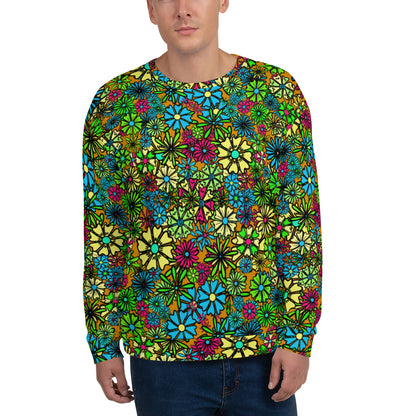 Forbidden Flower {AUTUMN} - Extra Comfy Sweatshirt w Fleece Inside (Sizes 2X-6X) [FREE SHIPPING]