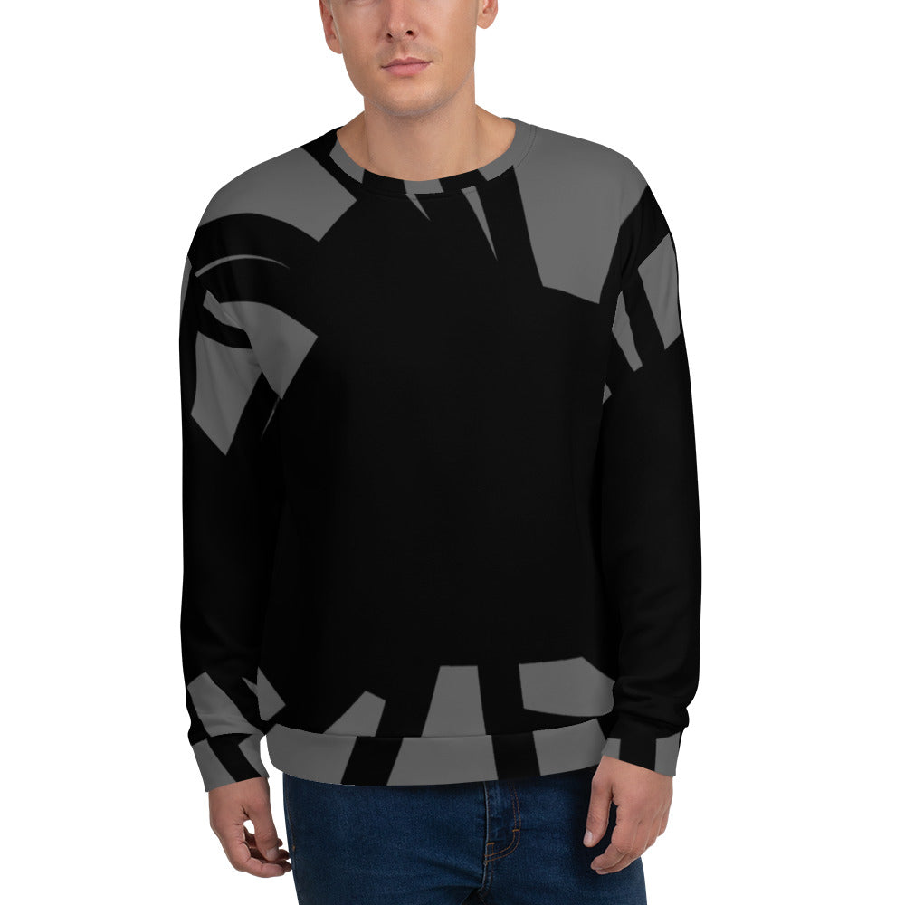 Shattered in Zambezi - Extra Comfy Sweatshirt w Fleece Inside (Sizes 2X-6X) [FREE SHIPPING]