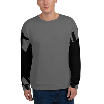 Shattered Academia (Zambezi) - Extra Comfy Sweatshirt w Fleece Inside (Sizes 2X-6X) [FREE SHIPPING]