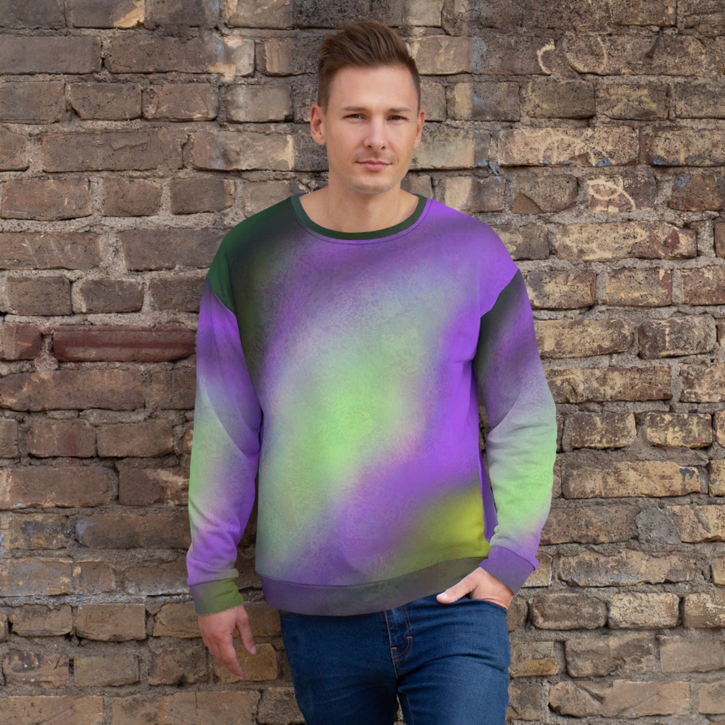 Abstract1_2 | Extra Comfy Sweatshirt w Fleece Inside (Sizes 2X-6X) [FREE SHIPPING]