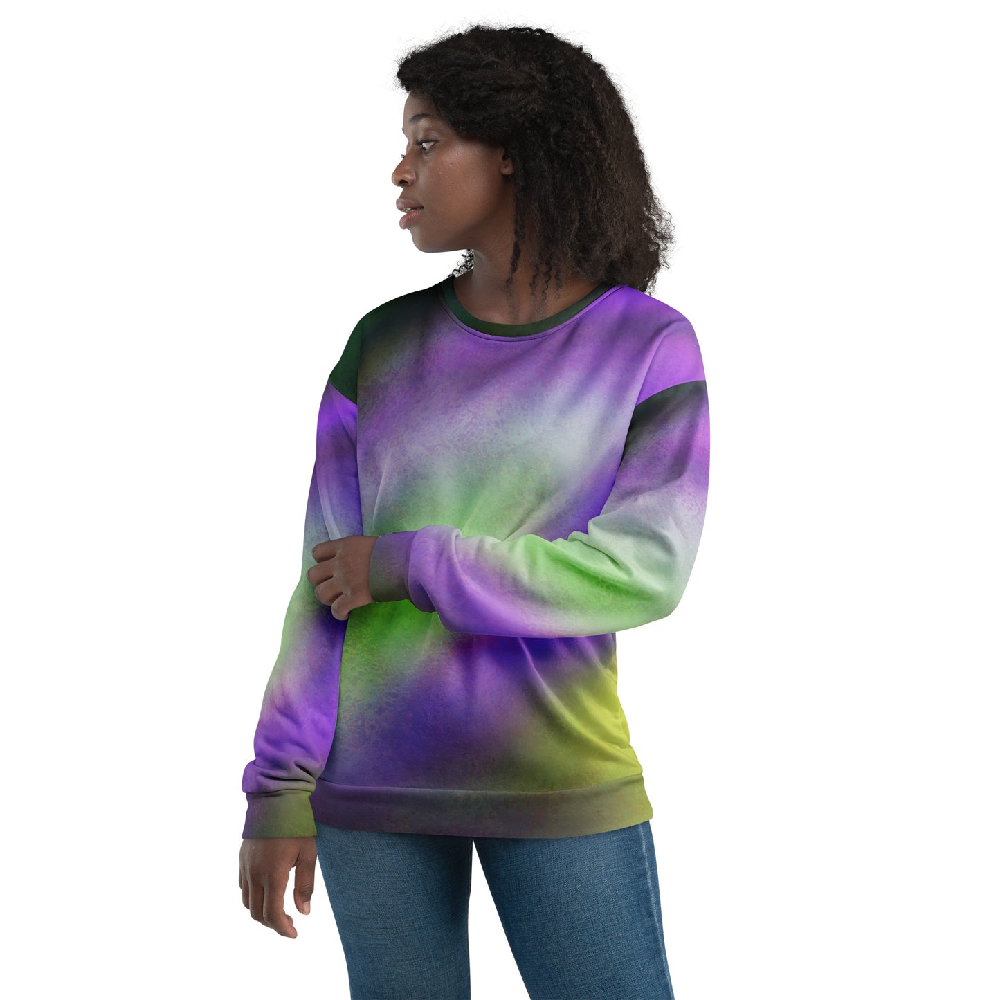 Abstract1_2 | Extra Comfy Sweatshirt w Fleece Inside (Sizes 2X-6X) [FREE SHIPPING]