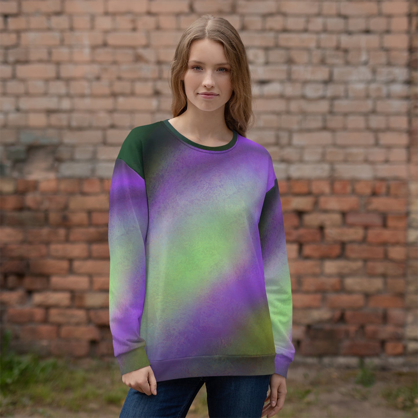 Abstract1_2 | Extra Comfy Sweatshirt w Fleece Inside (Sizes 2X-6X) [FREE SHIPPING]